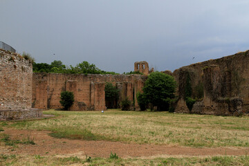 Archaeological site, Villa di Maxentius in Rome