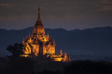Bagan at night