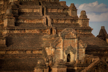 Bagan temple close up
