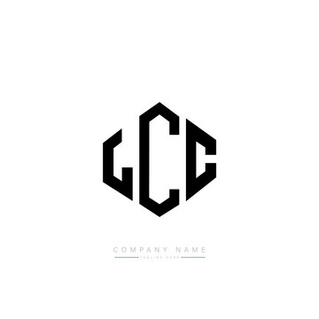 LCC letter logo design with polygon shape. LCC polygon logo monogram. LCC cube logo design. LCC hexagon vector logo template white and black colors. LCC monogram, LCC business and real estate logo. 