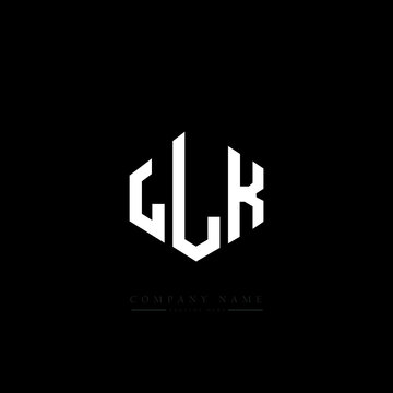LLK letter logo design with polygon shape. LLK polygon logo monogram. LLK cube logo design. LLK hexagon vector logo template white and black colors. LLK monogram, LLK business and real estate logo. 