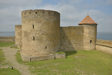 Fototapeta na wymiar Akkerman fortress in Bilhorod-Dnistrovskyi, Ukraine