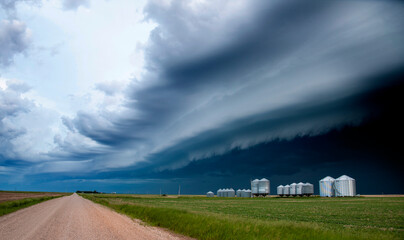 Prairie Storm Clouds