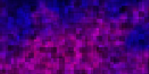 Light Purple, Pink vector backdrop with rectangles.