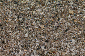 Small stones under water, texture, can be used as a background