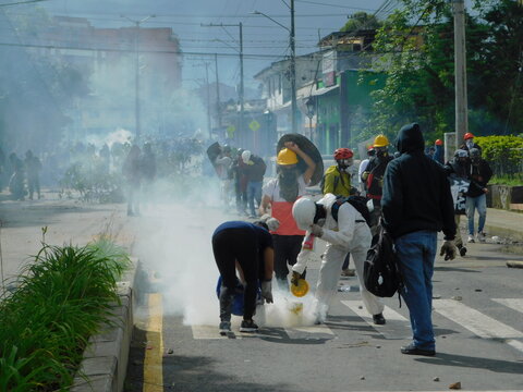Protestas Colomba
