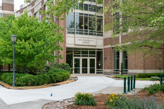  John P. Raynor Library On The Campus Of Marquette University