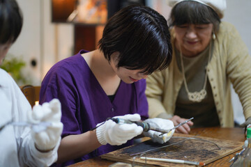 ステンドグラス体験イメージ