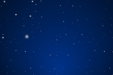 Obraz na płótnie Canvas background of the night sky with sparkling stars