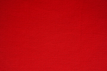 texture of blank red fabric for background.