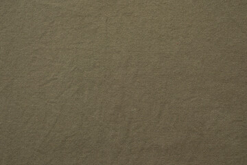 surface of blank brown cotton fabric for background