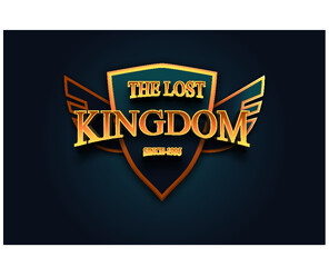 The lost kingdom, gaming logo