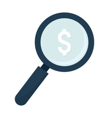 magnifying glass illustration