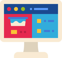 website flat icon