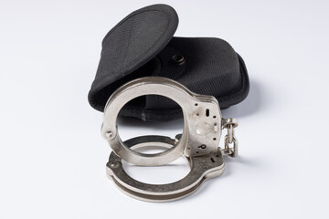 Obraz premium handcuffs on white