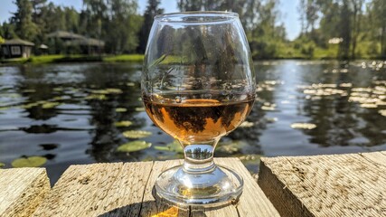 glass of brandy