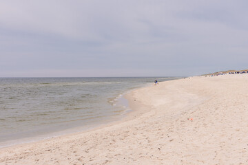 Am Strand von Sylt im Herbst