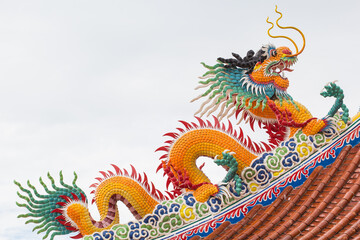 Fototapeta premium Dragon statue