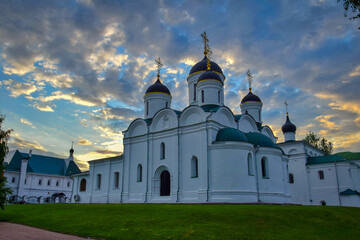 Fototapeta na wymiar Transfiguration Monastery in Murom, Vladimir region