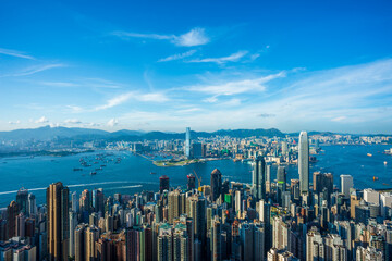 Hong Kong Cityscape at Day