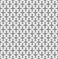 Steel plate illustration. Unique drain cover pattern design. Seamless black and white geometric ornamental vector pattern special edition no.1