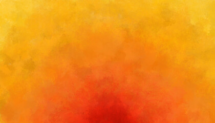 Abstract watercolor fire grunge background. Illustration of the flame. Orange and red backing