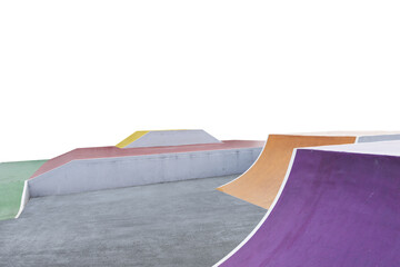 Skate or BMX playground