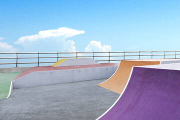 Skate or BMX playground - Powered by Adobe