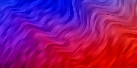 Light Blue, Red vector background with bows.