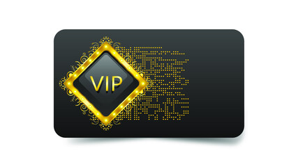 Abstract Dark Gold And Black Vip Card Template Vector Design Style Premium Luxury Template Premium Quality Invintation Poster