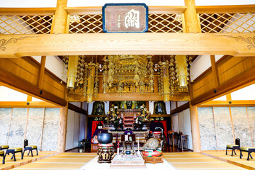 宝持寺、鴻巣市、寺社仏閣、祈願、祈祷、境内、本堂、埼玉県、墓地、墓、羅漢、18羅漢石仏像