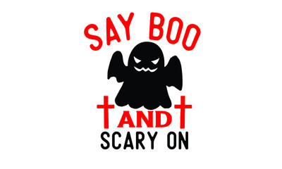 New Halloween SVG Quotes Design Template