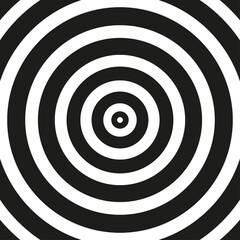 Geometric hypnotic background. Abstract wallpaper of the surface. Pattern for polygraphy, posters, t-shirts and textiles. Doodle for design. Greeting cards