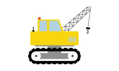 Crawler Crane Vector And Clip Art