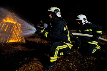 Fire emergency situation