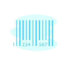 Illustration Vector graphic of barcode icon template