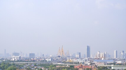 view of the city 