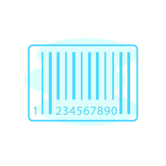 Illustration Vector graphic of barcode icon template