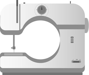 Illustration for Sewing Machine Day.Sewing.Vector illustration of sewing stuff.
