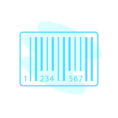 Illustration Vector graphic of barcode icon template