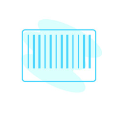 Illustration Vector graphic of barcode icon template