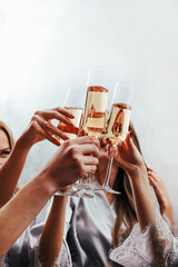 Pyjama party at home