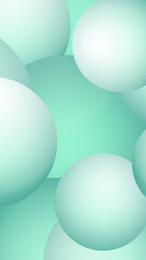abstract background with bubbles. sphere  background for the phone