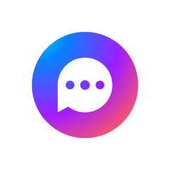 Fototapeta premium Chat - Sticker