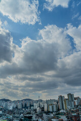 Fototapeta premium view of the city
