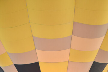 colorful hot air balloons in the start of journey trip for background
