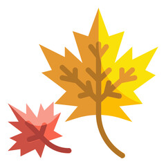 leaf flat icon