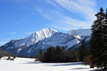 Montañas nevadas