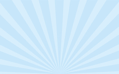 放射状の背景素材、イラスト（ブルーバージョン）