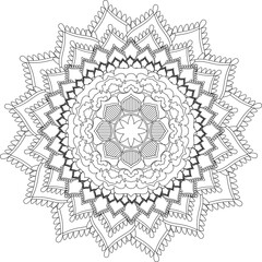 Mandalas Sterne Floral Mandala Design Blumen Stern Malbuch	